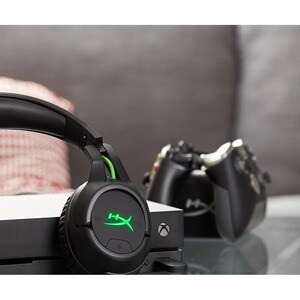 HyperX CloudX Flight - Wireless Gaming Headset (Black-Green) - Xbox - Stereo - Wireless - Over-the-ear - Binaural - Ear-cu