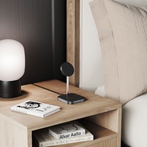 Alogic MagSpeed 2-in-1 Wireless Charging Station - Magnetic, Fast Charge Mode, Safety, LED Indicator - 1