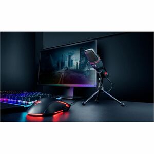 MikrofonTrust Gaming 212 - Kabelgebunden - Kondensator - Omnidirektional - 1,80 m - USB, Audio Line-Out - Desktop, Handhel