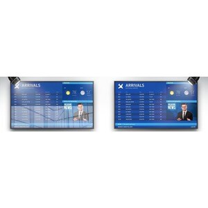 LCD Digital Signage Samsung QM85R-B 215,9 cm (85") - 3840 x 2160 - WLED - 500 cd/m² - 2160p - USB - HDMI - Seriale - LAN w