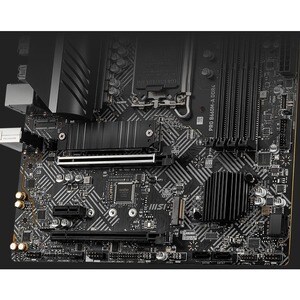 MSI PRO B660M-A DDR4 Desktop Motherboard - Intel B660 Chipset - Socket LGA-1700 - Intel Optane Memory Ready - Micro ATX - 