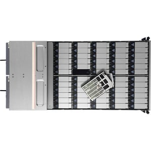 HGST 4U60 Invólucro de disco - 12Gb/s SAS Host Interface - 4U Montável sobre rack - 60 x HDD suportado - 12 x SSD suportad