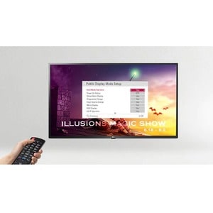 LG US342H 55US342H0ZC 139.7 cm Smart LED-LCD TV - 4K UHDTV - Ceramic Black - HDR10 Pro, HLG - LED Backlight - 3840 x 2160 