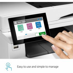 HP LaserJet Enterprise M480f Laser Multifunction Printer - Colour - Copier/Fax/Printer/Scanner - 27 ppm Mono/27 ppm Color 