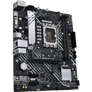 Asus Prime B660M-K D4 Desktop Motherboard - Intel B660 Chipset - Socket LGA-1700 - Intel Optane Memory Ready - Pentium Gol