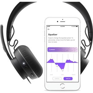 LOGITECH ZONE WIRELESS PLUS GRAPHITE EMEA