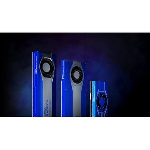 Carte Graphique AMD Radeon Pro W6400 - 4 Go GDDR6 - Semi-Hauteur - 7680 x 4320 - PCI Express 4.0 x4 - DisplayPort - 2 x Di