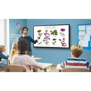 Samsung Flip 3 WM85A 2159 mm 4K UHD LCD Collaboration Display - Cortex A72 1.70 GHz - 3 GB DDR4 SDRAM - Infrared (IrDA) - 