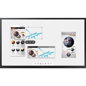 Samsung Flip 2 WM85R 85" Class LCD Touchscreen Monitor - 6 ms - 214.9 cm (84.6") Viewable - Infrared - 3840 x 2160 - 4K UH