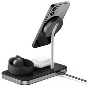 Alogic MagSpeed Induction Charger - 1 - LED Indicator, Fast Charge Mode, Safety, Magnetic