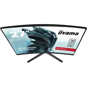 iiyama G-MASTER Red Eagle G2766HSU-B1 27 Zoll Class Full HD Gekrümmter Bildschirm Gaming-LCD-Monitor - 16:9 Format - Matts
