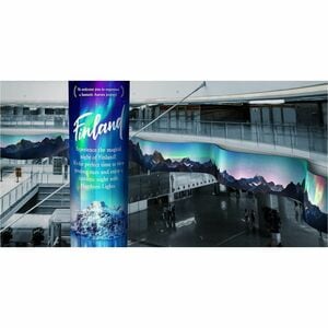 Samsung IF020R-F LCD Digital Signage Display - High Dynamic Range (HDR) - 120 x 270 - LED - 1000 cd/m²Wireless LAN