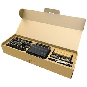 Neomounts Select Wall Mount for TV - Black - Height Adjustable - 1 Display(s) Supported - 101.6 cm to 208.3 cm (82") Scree