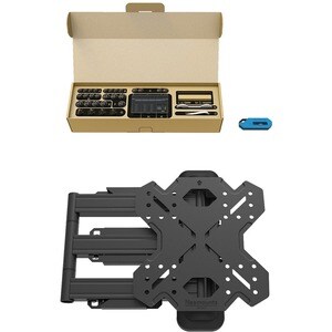 Neomounts Select Wall Mount for TV - Black - 1 Display(s) Supported - 81.3 cm to 139.7 cm (55") Screen Support - 40 kg Loa