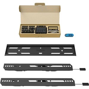 Neomounts Select Wall Mount for TV - Black - Height Adjustable - 1 Display(s) Supported - 81.3 cm to 165.1 cm (65") Screen