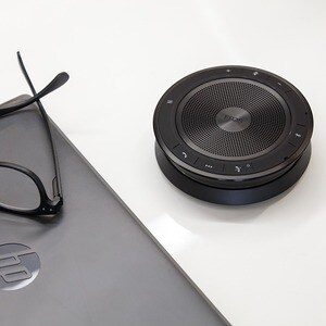 EPOS EXPAND 40T Speakerphone - Black, Gray - USB - Microphone - Battery - Portable - Black, Gray - Aluminum - 5 Pack