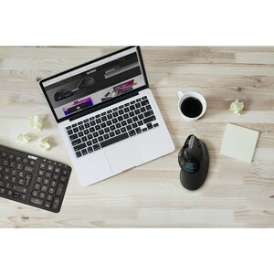 Urban Factory ERGO Max. Form factor: Right-hand, Vertical design. Device interface: RF Wireless + Bluetooth, Movement reso