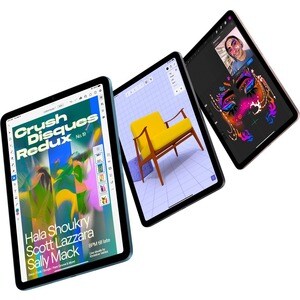 Apple iPad Air (5th Generation) A2588 平板 - 27.7 cm (10.9") - Apple M1 - 8 GB - 64 GB 存储 - 粉 - M1 八核（8 核） - 2360 x 1640 - 面