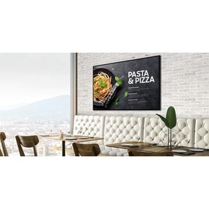 Samsung QH43B 109.2 cm (43") LCD Digital Signage Display - 24 Hours/7 Days Operation - Vertical Alignment (VA) - 3840 x 21