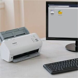 Brother ADS-4300N Einzugsscanner - 600 dpi Optische Auflösung - 48-bit Farbtiefe - 8-bit Graustufen - USB