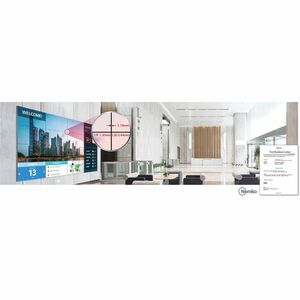 LG Slim Bezel 55VM5J-H Digital Signage Display - 55" LCD - In-plane Switching (IPS) Technology - 24 Hours/7 Days Operation