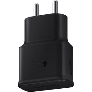 Samsung AC Adapter - 15 W - 120 V AC, 230 V AC Input - 5 V DC, 9 V DC Output - 2 A - Black