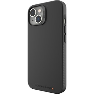 gear4 Rio Hülle für Apple iPhone 14 Smartphone - Strukturierte Griffflächen - Schwarz - Softtouch, Texturiert - Sturzsiche