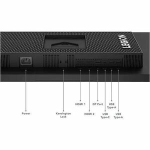 Lenovo Legion Y27h-30 27" Class WQHD Gaming LED Monitor - 16:9 - 27" Viewable - In-plane Switching (IPS) Technology - WLED