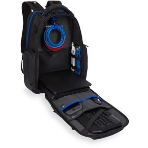 SwissGear ScanSmart 8121203410 Carrying Case (Backpack) for 17" Notebook - Black - Bump Resistant, Ding Resistant, Scratch