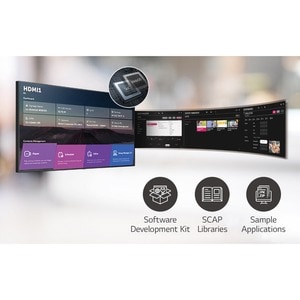 LG 98UH5F-H 2.49 m (98") LCD Digital Signage Display - 8 GB - 3840 x 2160 - 500 cd/m² - 2160p - USB - HDMI - DVI - Serial 