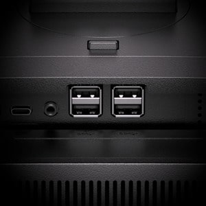 Monitor LCD da gaming AOC 24V5CW 609,6 mm (24,0") Class Webcam Full HD - 16:9 - Nero opaco - 60,5 cm (23,8") Viewable - Te