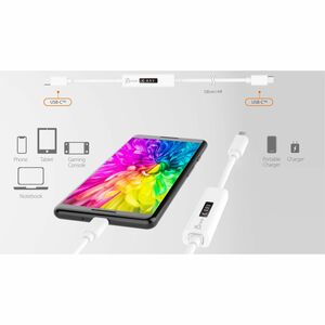 j5create JUCP14 1,22 m USB-C Datentransferkabel - 1 - TAA-konform - Cable for Computer, Ladegerät, Telefon, Notebook, Tabl