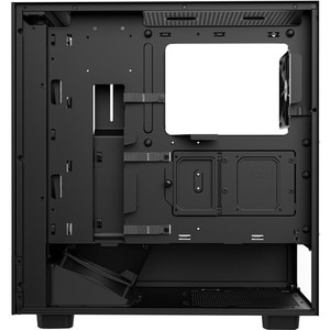 NZXT H5 Flow Gaming Computer Case - ATX Motherboard Supported - Galvanized Cold Rolled Steel (SGCC), Tempered Glass - Blac