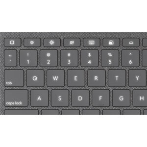 Logitech Combo Touch Keyboard/Cover Case Apple iPad (10th Generation) Tablet - Oxford Gray - Scrape Resistant, Bump Resist