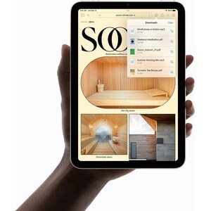 Apple iPad mini (6th Generation) Tablet - 21.08 cm (8.30") - Apple A15 Bionic Hexa-core - 4 GB - 64 GB Storage - iPadOS 15
