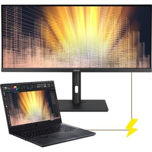ASUS PROART DISPLAY PA348CGV PROFESSIONAL MONITOR 34IN IPS 21:9 ULTRAWIDE QHD 3440 X 1440 COLOR ACCURACY E < 2 CALMAN VERI