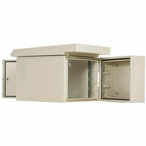 Eaton Tripp Lite Series SmartRack Industrial Enclosure - NEMA 3R, Wall Mount, Metal, Locking, Hinged Back, Fan With Therma