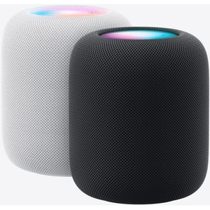 Apple HomePod 蓝牙 智能音箱 - Siri 支持 - 午夜黑 - Dolby Atmos - 无线局域网