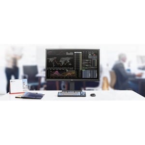 LG 24CN650W All-in-One Thin Client - Intel Celeron J4105 Quad-core (4 Core) 1.50 GHz - 8 GB RAM DDR4 SDRAM - 128 GB SSD - 