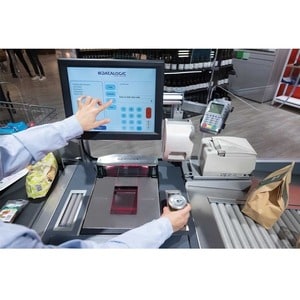 Industriel, Smartphone Comptoir Scanner de code à barre Datalogic Magellan - Câble Connectivité - Durci - Omnidirectionnel