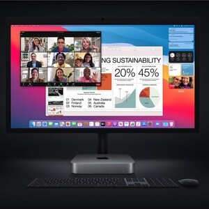 Desktop Computer Apple Mac mini MMFK3T/A - Apple M2 - 8 GB - 512 GB SSD - Mini PC - Argento - Apple M2 Chip - Mac OS X 13.