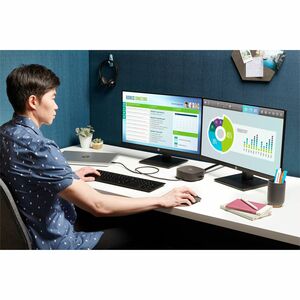 HP USB-C G5 Essential Dock - for Notebook, Desktop PC - Charging Capability - 120 W - USB Type C - 3 Displays Supported - 