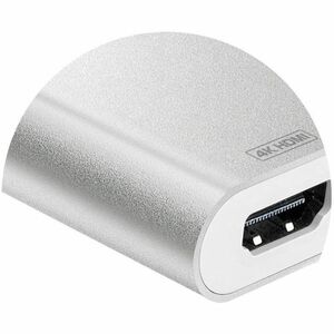 j5create JUA365 A/V-Adapter - 1 - TAA-konform - 3840 x 2160 Supported - Silber