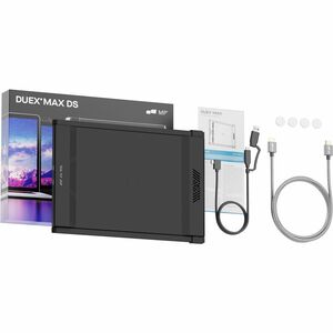 Mobile Pixels Duex Max DS 14" Class LCD Monitor - Black - 14.1" Viewable - In-plane Switching (IPS) Technology - HDMI