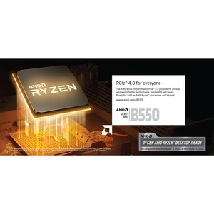 GIGABYTE Ultra Durable B550I AORUS PRO AX Desktop Motherboard - AMD B550 Chipset - Socket AM4 - Mini ITX - Ryzen 3, Ryzen 