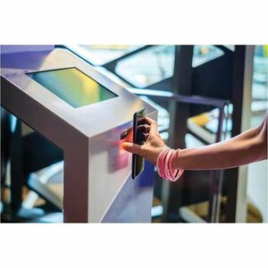 Vente au détail, Services de santé, Billetterie, Auto service Montage Fixe Scanner de code à barre Datalogic Gryphon GFS45