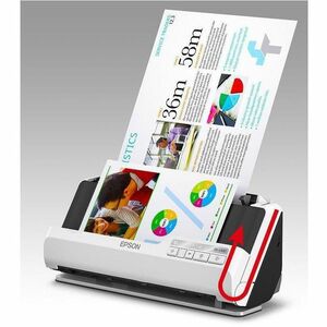 Epson DS-C490 Sheetfed Scanner - 600 dpi Optical - 10-bit Color - 40 ppm (Mono) - 40 ppm (Color) - Duplex Scanning - USB