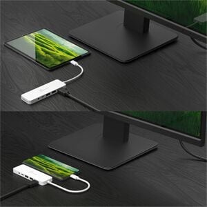 j5create USB Type C Docking Station - Memory Card Reader - SD - White - USB Type-A - USB Type-C® - HDMI - Wired