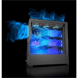 COUGAR Duoface Pro RGB CGR-5AD1B-RGB Gabinete para computadora gamer - Mini ITX, Micro ATX, ATX, SSI CEB, EATX Placa base 