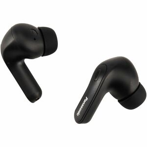 Panasonic Hybrid RZ-B310W True Wireless Earbud Stereo Earset - Black - Google Assistant, Siri - Binaural - In-ear - 1000 c